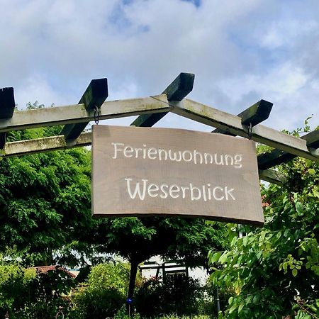 Ferienwohnung Weserblick Polle Экстерьер фото
