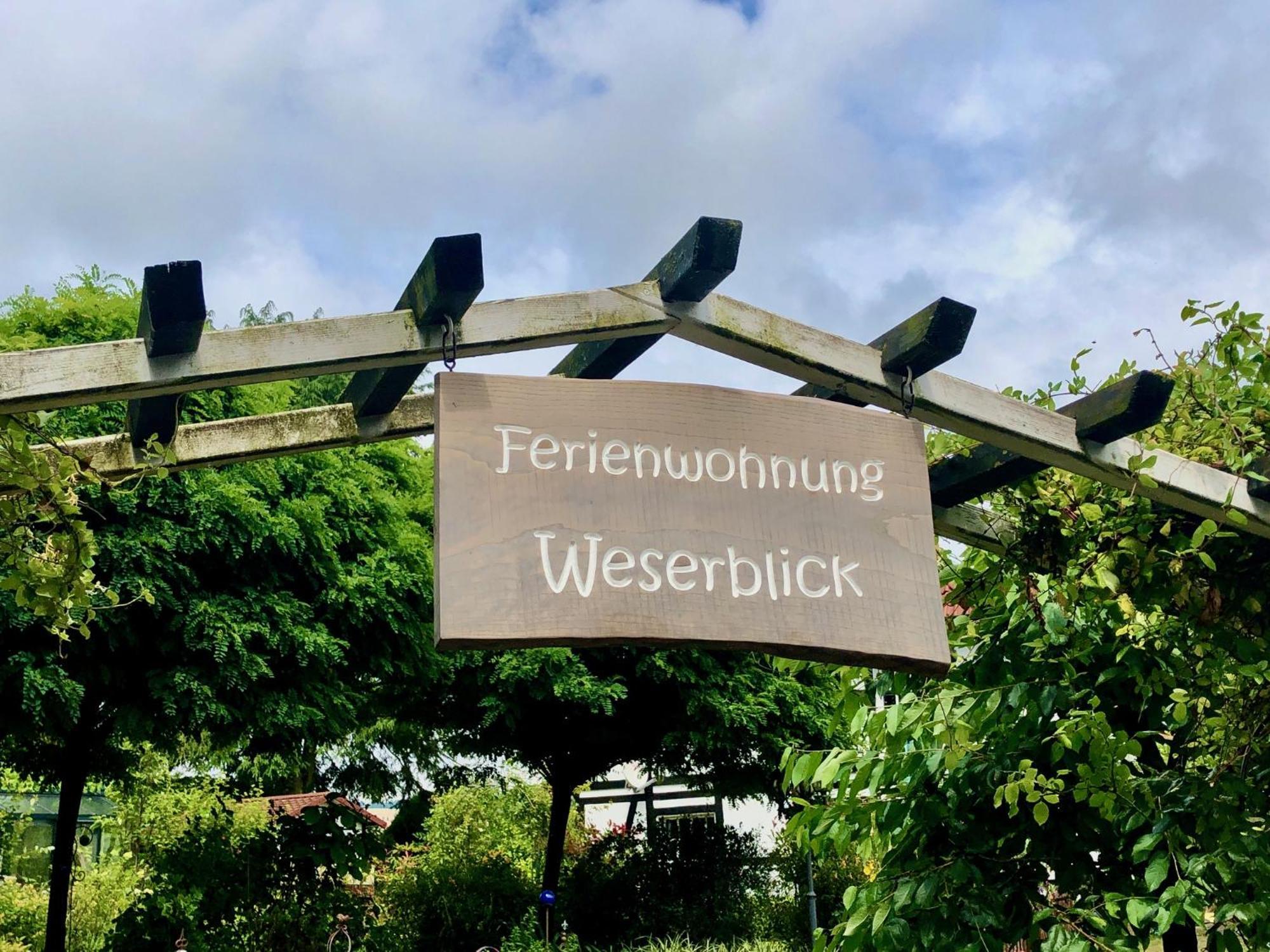 Ferienwohnung Weserblick Polle Экстерьер фото